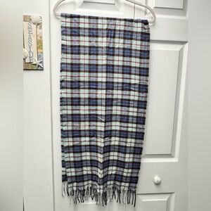 Lands end plaid 70 inch 🧣 scarf